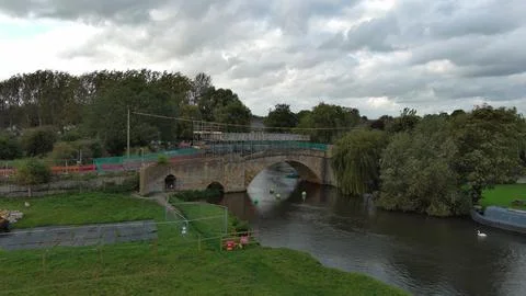 Lechlade bridge damaged Photos