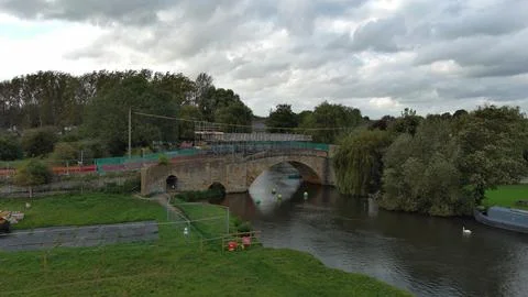 Lechlade bridge damaged Photos