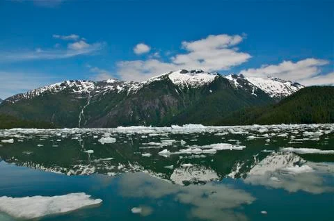 Leconte Glacier Foto stock