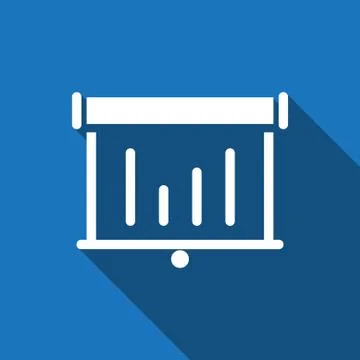 Lectern with microphone icon stock vector illustration flat design Illustrazione stock