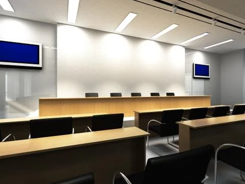 Lecture Hall Stock Illustration