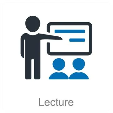 Lecture Stock Illustration