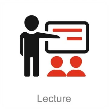 Lecture Stock Illustration