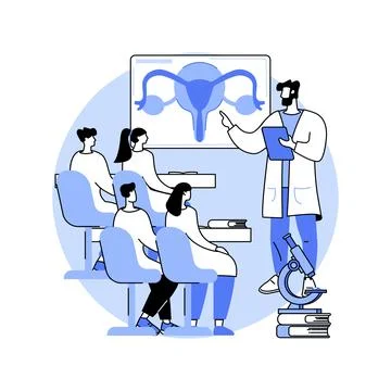 Lecture isolated cartoon vector illustrations. Stock Illustration