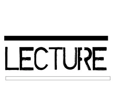 LECTURE stamp on white background Stock Illustration