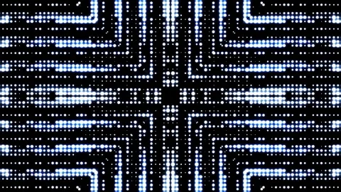 Led Abstraction Panel Looped Video 스톡 동영상 151082068