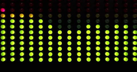 Led Audio Spectrum Analyzer #02 스톡 동영상 150831557