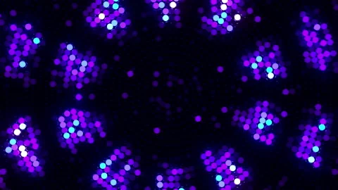 Led Big Pixel Stock Footage 146806770