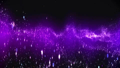 Led Big Wide Screen Particles Flow Abstract Background Stock Footage 201192723