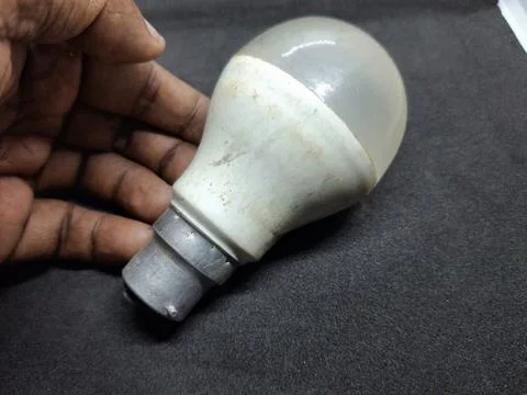 LED bulb : Energy-efficient LED bulb providing bright illumination Stock Photos
