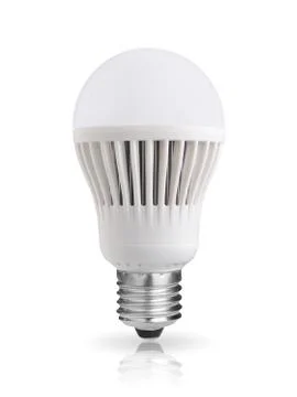 Led bulb isolated on white background Stock Photos
