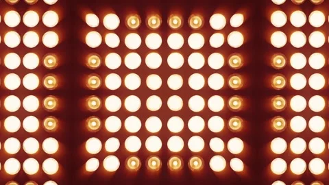 Led bulb panel abstract background 스톡 동영상 200958564