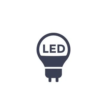 Led bulb vector Stock Illustration