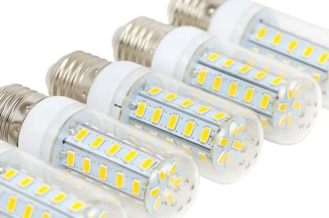 LED bulbs - corn Stock Photos