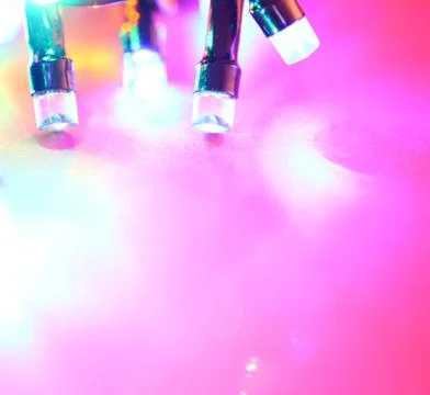 Led bulbs Foto stock