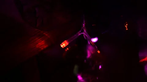 Led Christmas lights Stock Footage 238708262