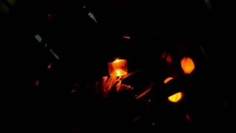 Led Christmas lights Stock Footage 247228866