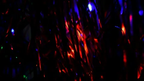 Led Christmas lights Stock Footage 247229224
