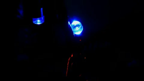 Led Christmas lights 스톡 동영상 247230078