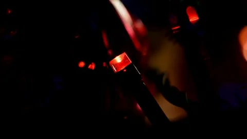 Led Christmas lights Stock Footage 247230567