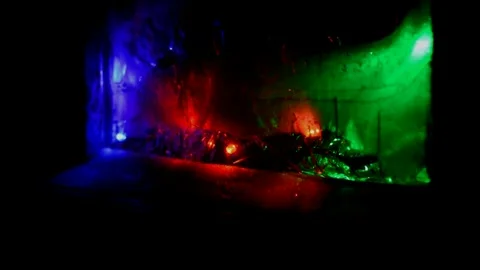 Led Christmas lights Vidéo 247577717