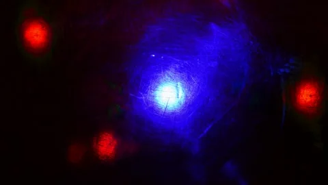 Led Christmas lights Stock Footage 302049807