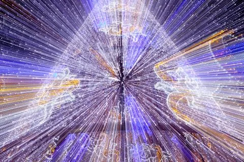 Led christmas tree Stock Photos
