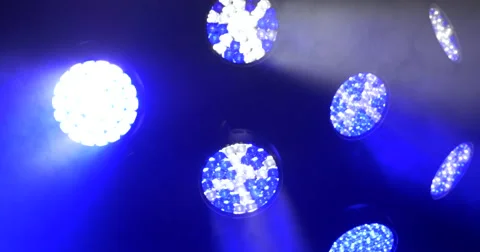 Led Concert Light Close Up Stock Footage 62318304