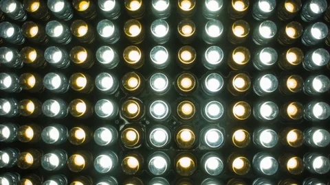LED constant light for video and photography shooting Vídeos de archivo 81083633