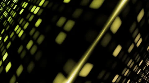 LED Convergance Yellow Stock Footage 26057485