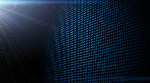 LED Countdown and Sunrise  Stock Footage 2001124