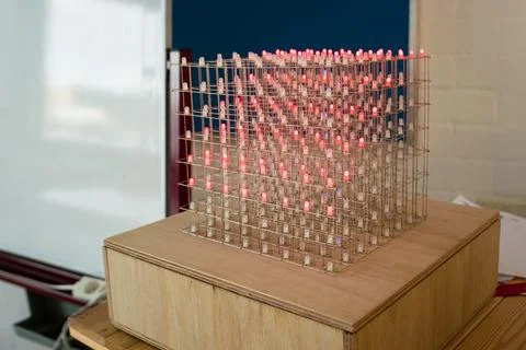 LED Cube Stock Photos