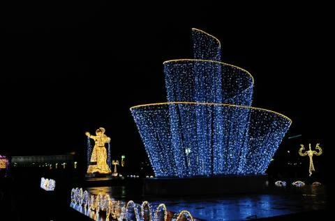 LED Dancers Stock Photos