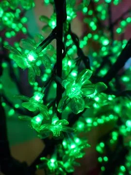 LED decorative lights Stock Photos