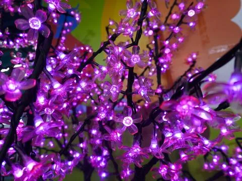 LED decorative lights Stock Photos