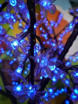 LED decorative lights Stock Photos