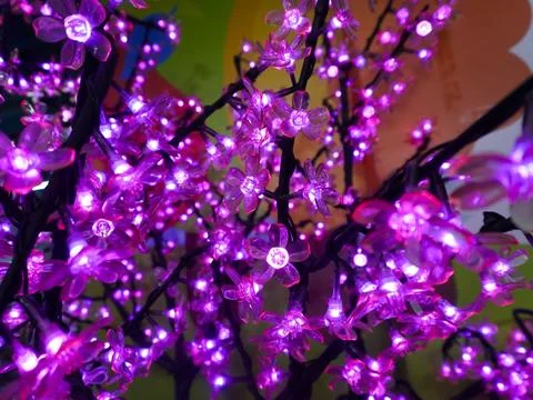 LED decorative lights Stock Photos