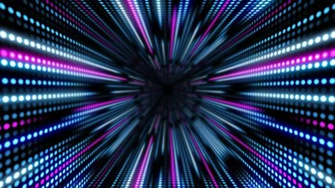 LED diodes panel elements, garland background. Stock Photos