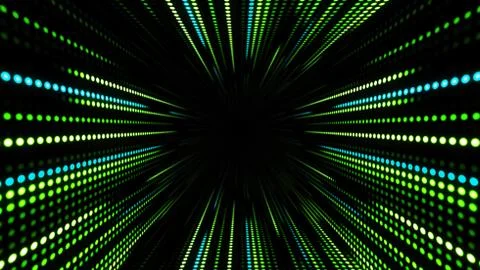 LED diodes panel elements, garland background. Stock Photos