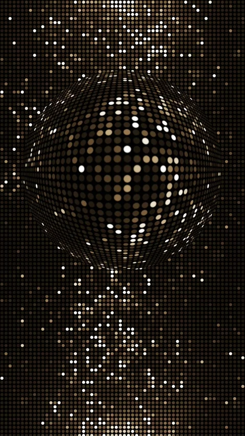 LED Disco Lights Party Background Stock Footage 341506641