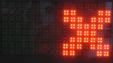 LED display Stock Footage 32730386