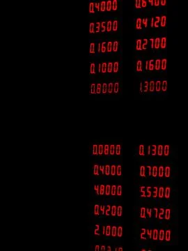 Led display 스톡 사진