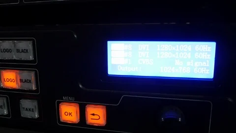 LED display video controller Stock-Footage 104210327