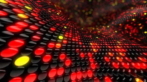 Led Dots 4K 01 Stock Footage 91837696