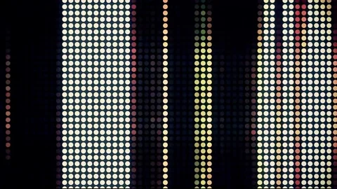 LED dots lines motion background Stock Footage 72658510