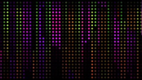 LED dots motion background Stock Footage 72658253