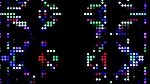 LED dots motion background Stock Footage 72658295