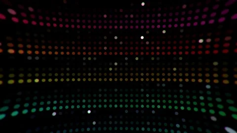 LED dots motion background Stock Footage 72658796