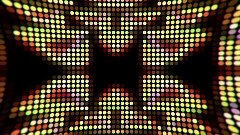LED dots motion background Stock Footage 72658818