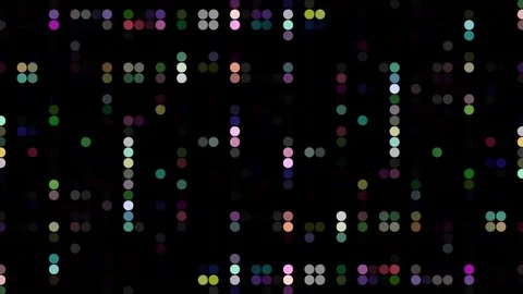LED dots motion background Stock Footage 72658975